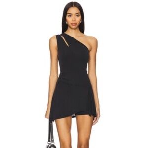 Peachy Den Kylie Skort Dress in Graphite